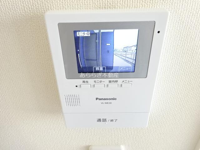 セキュリティ　カメラ付インターホン（イメージ）