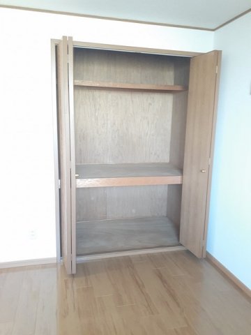 収納　大きなスペースがあり、収納には困りません