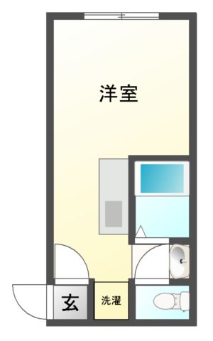 サンライトビルの間取り写真
