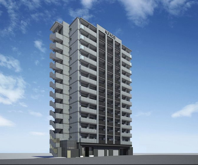 建物外観　外観パースです