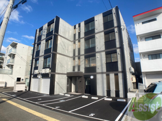 建物外観　札幌市東区北四十二条東「仮）北４２条東１ＭＳ」