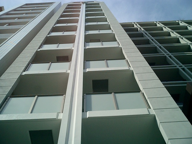 建物外観　2005年竣工　アイムズ芝大門：外観