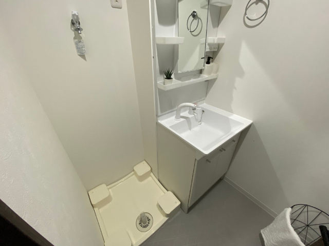 洗面設備　モデルルーム