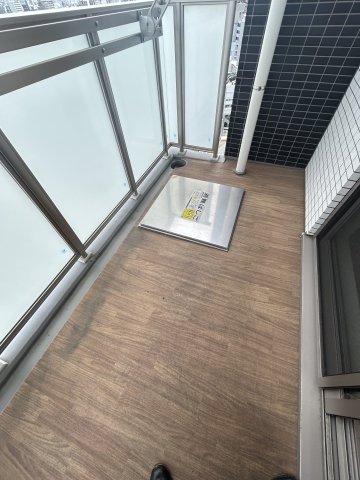 バルコニー　お洗濯にも便利なバルコニー付き
