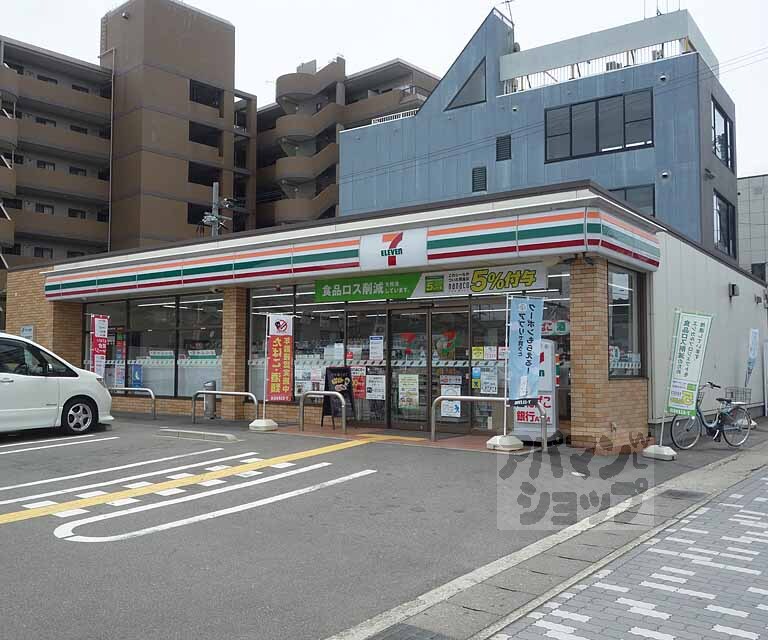 コンビニ　セブンイレブン山科外環小野店（コンビニ）まで282m