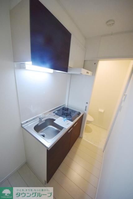 キッチン　2口コンロで料理も楽々