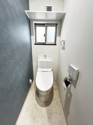 トイレ　ゆったりとした空間のトイレです