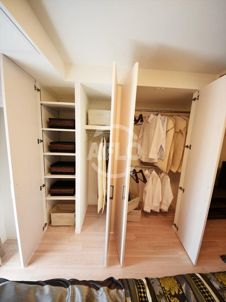 収納　パークアクシス本町　クローゼット