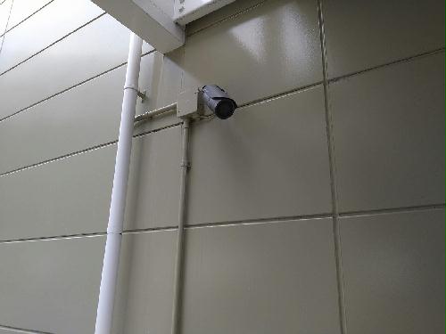 セキュリティ　防犯カメラ設置