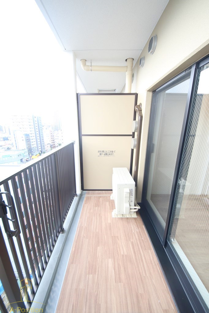 バルコニー　Metrosa谷町六丁目North