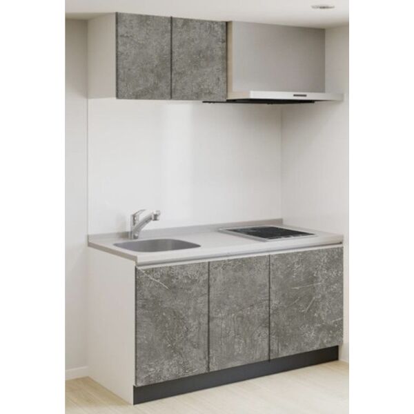 キッチン　完成前パース