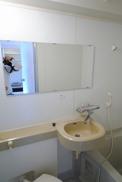 洗面設備　写真は６０４号室