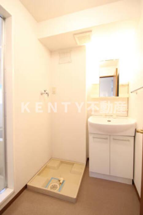 洗面設備　洗面所です