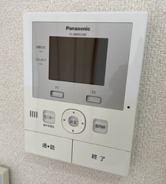 セキュリティ　※別部屋参考写真☆モニター付インターホン☆