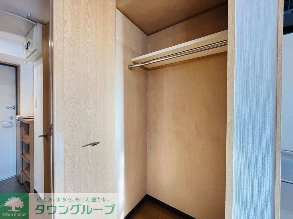 収納　広々とした収納