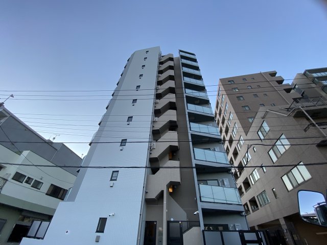 建物外観　ネット無料の分譲賃貸マンションです。
