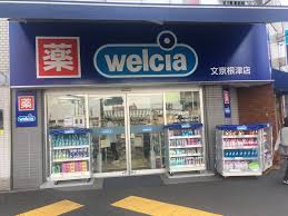 ドラックストア　ウエルシア文京根津店（ドラッグストア）まで209m