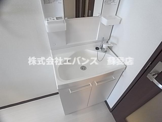 洗面設備　洗面所です