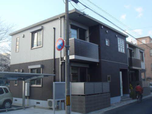建物外観　全室角部屋仕様
