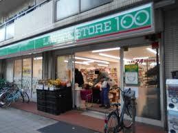 コンビニ　ローソンストア１００　東淀川小松店（コンビニ）まで143m