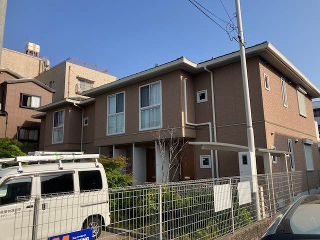 建物外観　積水ハウス施工・軽量鉄骨造２階建て