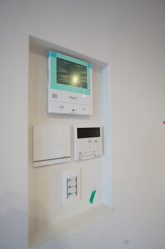 セキュリティ　工事中の写真です
