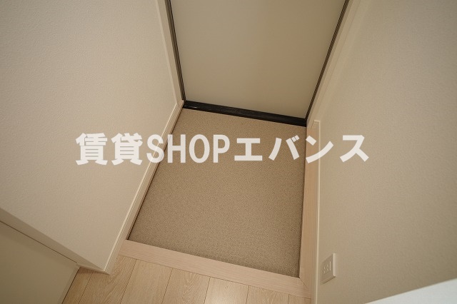 玄関　明るい玄関です