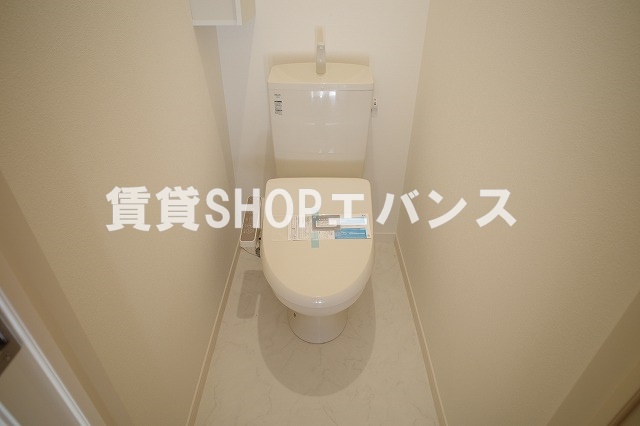 トイレ　ゆったりとした空間のトイレです
