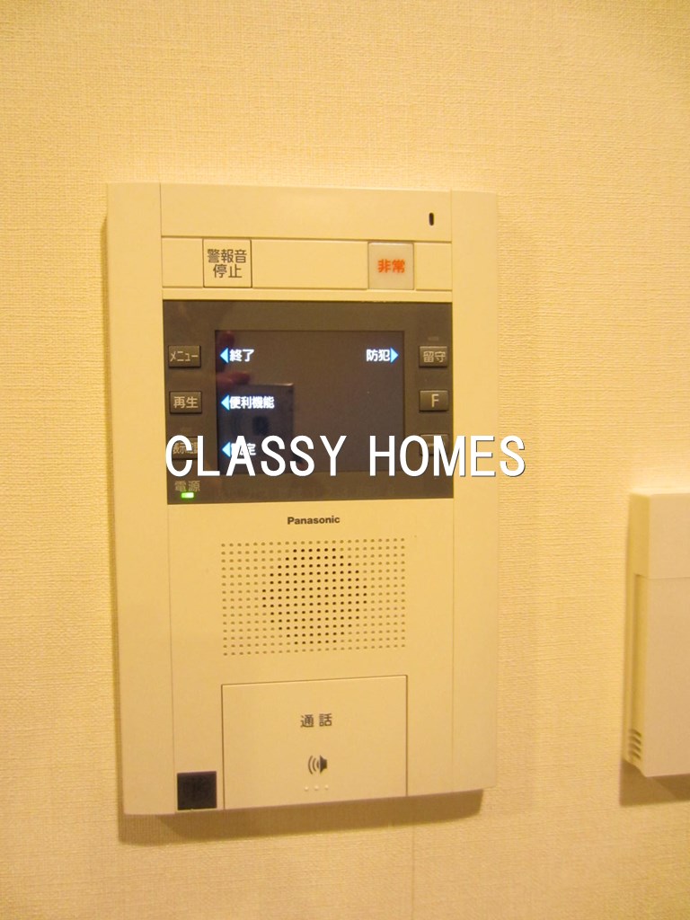 セキュリティ　2012年竣工ブリリア大井町ラヴィアンタワー：モニターフォン