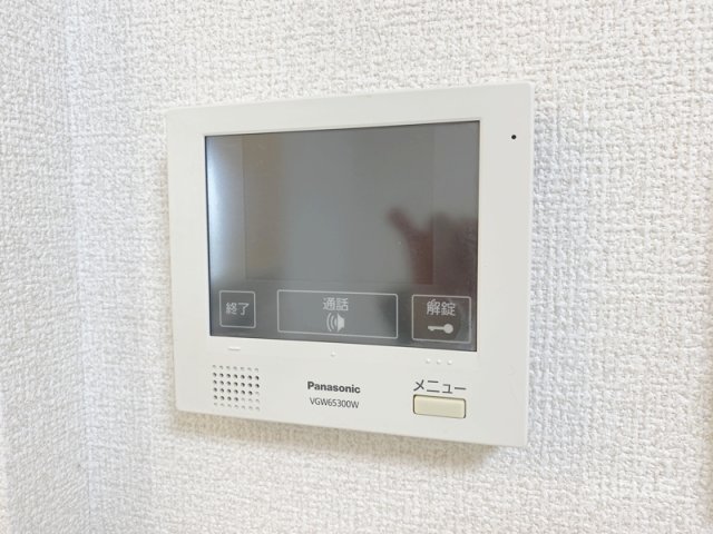 セキュリティ　モニター付きインターホンで安心！