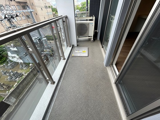 バルコニー　※別部屋の写真です