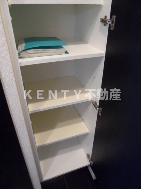 収納　こまごまとしたものを収納できそうですね