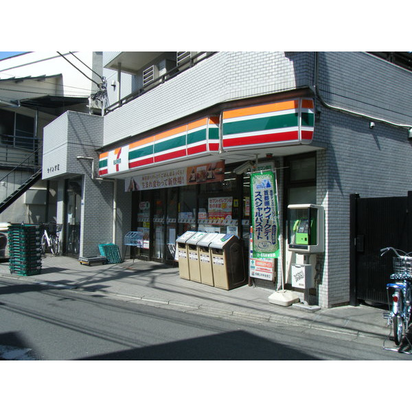 コンビニ　セブンイレブン川崎諏訪店（コンビニ）まで208m
