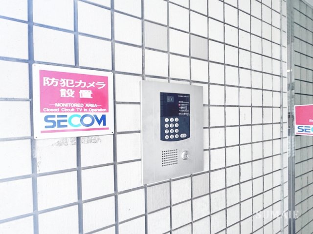 セキュリティ　オートロックもあるので安心♪