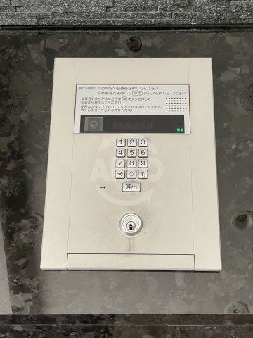 セキュリティ　プレサンス江戸堀　オートロック