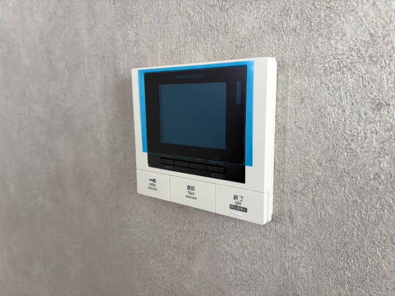 セキュリティ　来客時にはこちらのチャイムが鳴りますよ。