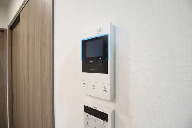 セキュリティ　工事中の写真です。