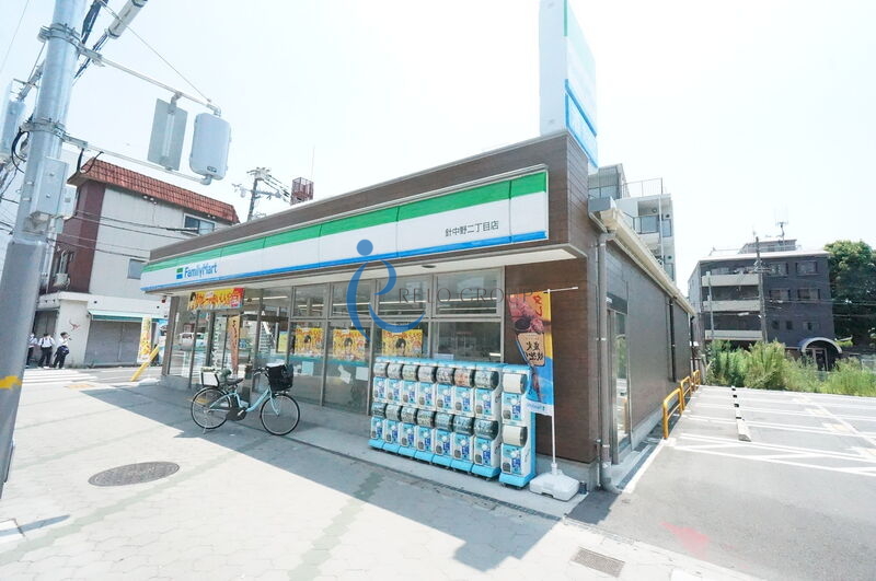 コンビニ　ファミリーマート針中野二丁目店（コンビニ）まで706m