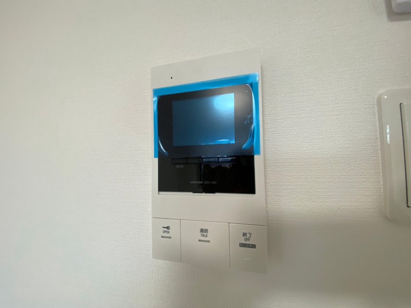 セキュリティ　インターホンで来客確認ができます。安心ですね。