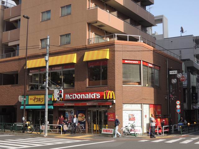 飲食店　マクドナルド 中村橋店（飲食店）まで296m