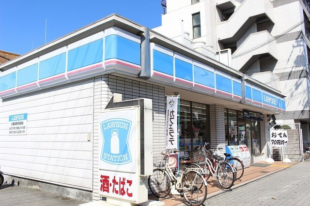 コンビニ　ローソン東淀川瑞光店（コンビニ）まで600m