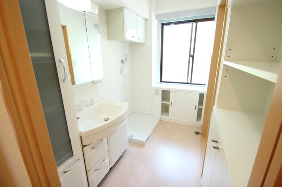 洗面設備　※別部屋の写真です。