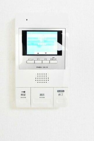セキュリティ　モニター付きインターホン