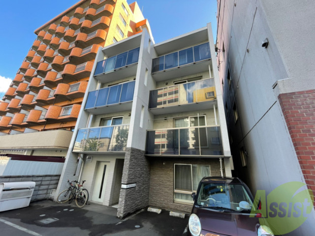 建物外観　札幌市中央区南４条東「フェリスファミリアクアトロ」