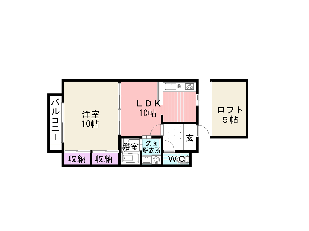 福岡市南区 2階建 築20年の間取り写真