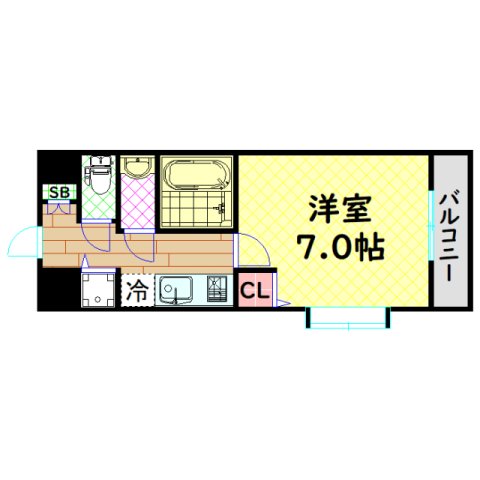 ViVi EBISUの間取り写真