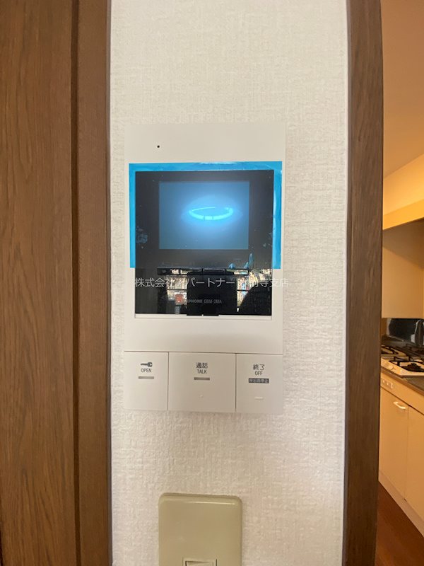 セキュリティ　TVモニター付きインターホン！