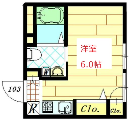 京急空港線 糀谷駅 徒歩3分 4階建 築10年の間取り写真