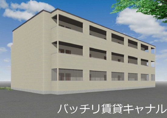 建物外観　建築中の為、外観パース使用