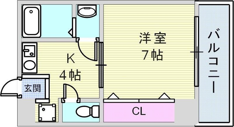 平野エスペランスの間取り写真